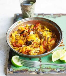 Butternut squash dal