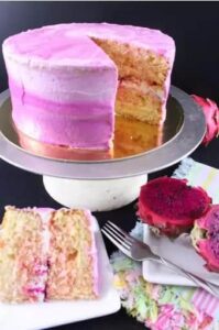 Dragon Fruit Cake