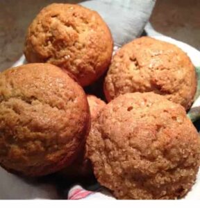 Banana and Persimmon Cinnamon Muffins