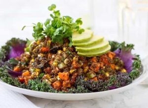 Kaniwa confetti salad