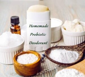 homemade probiotic deodorant