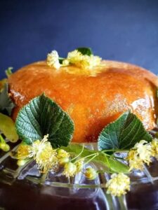 Fragrant Linden Blossom Sun Cake