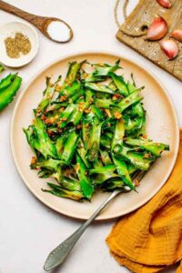 Garlic Winged Beans 