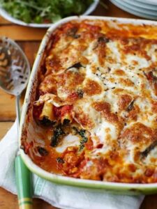 Spinach & ricotta cannelloni