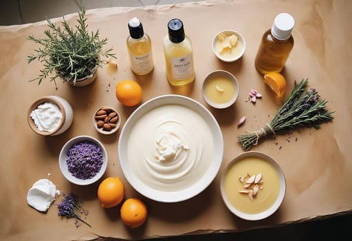 Homemade Herbal Hand Cream