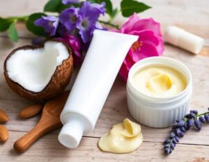 Homemade Plant-Based Hand Cream for Dry Skin